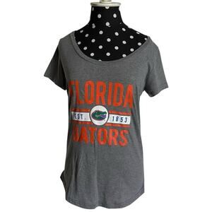 The Victory Womens Shirt Size Small Florida Gators Est 1853 Gray Tee T-Shirt NEW